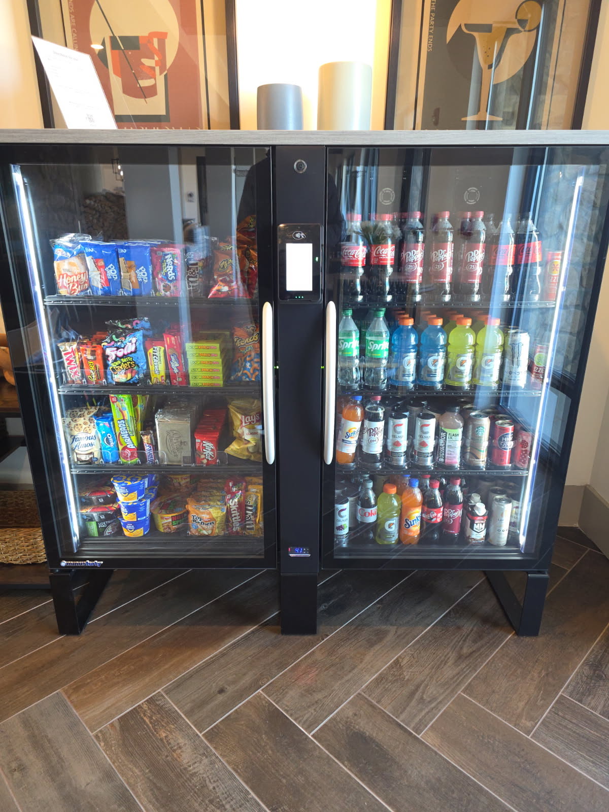 Fox Box smart cooler installed on site