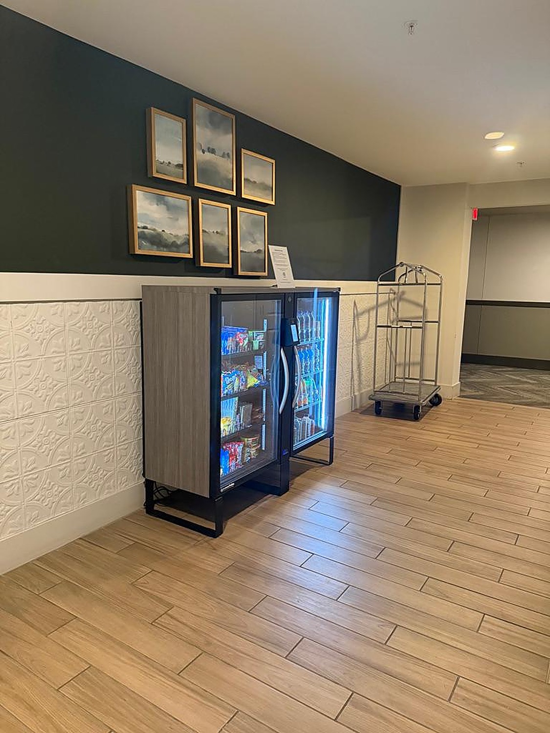 Fox Box smart vending in a corporate office building